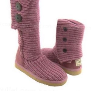 ‘Big Kids’ Cardy Uggs- Dusty Rose 🌷